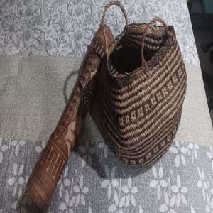 LOT 248 - Hand Made Islander Carry Bags