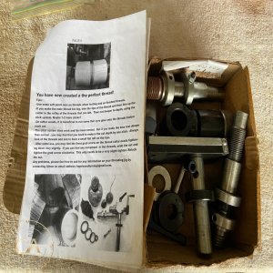 LOT 37 - HOPE Easy-Set Threading Jig – Woodturning Lathe Tool with Instructions