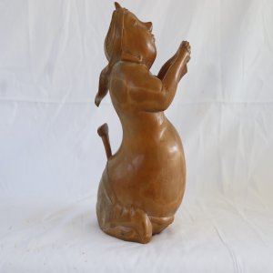 LOT 238 - Folk Art Carved Timber - Image 2