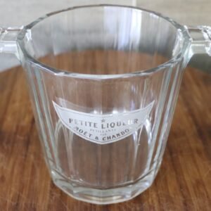 LOT 16 - Vintage Moët & Chandon “Petite Liqueur” Glass Ice Bucket