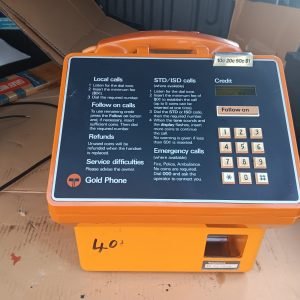 Telstra/Telecom Gold Phone coin payphone - front panel (Lot 213)