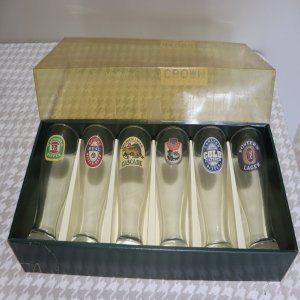 LOT 184 - Great Brewers Beer Glasses
