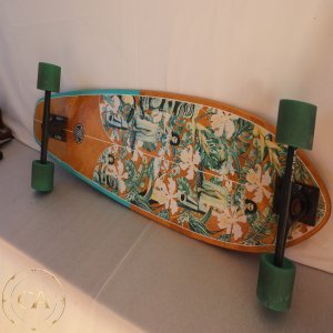 Banana Train Roundtail Skateboard