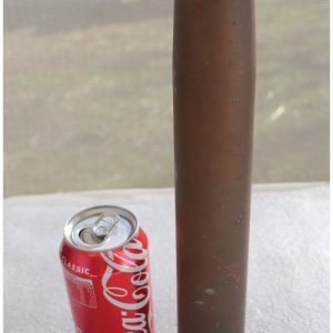 Lot 222 - Vintage Brass Artillery Shell Casing – Approx. 32 cm (image 1)