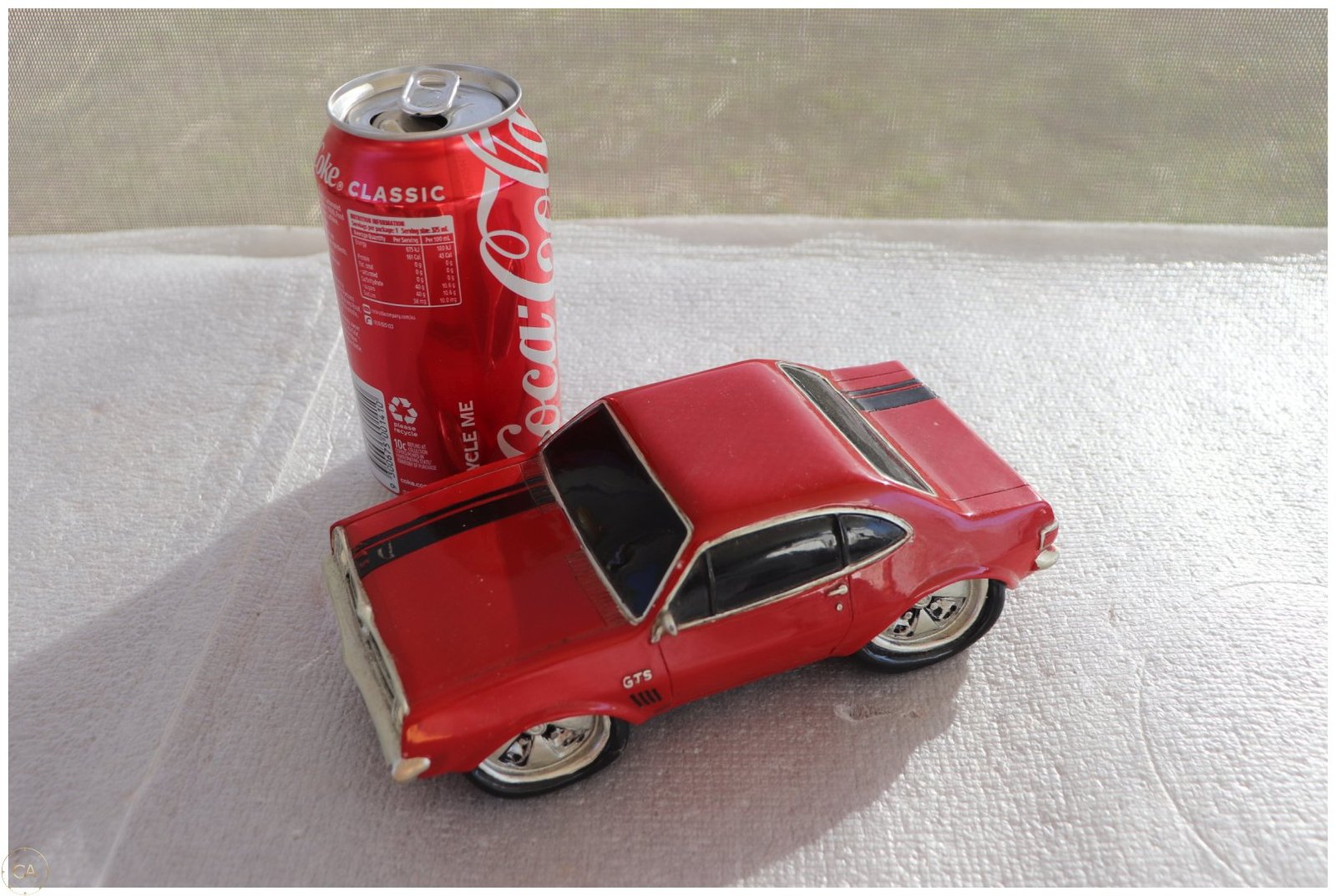 Lot 0276 - Holden Monaro GTS Red Ceramic Model Car (image 2)