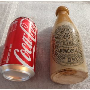 Lot 0274 - Ridley, Cutter & Firth Newcastle Manor Brewery Ginger Beer Bottle (image 1)