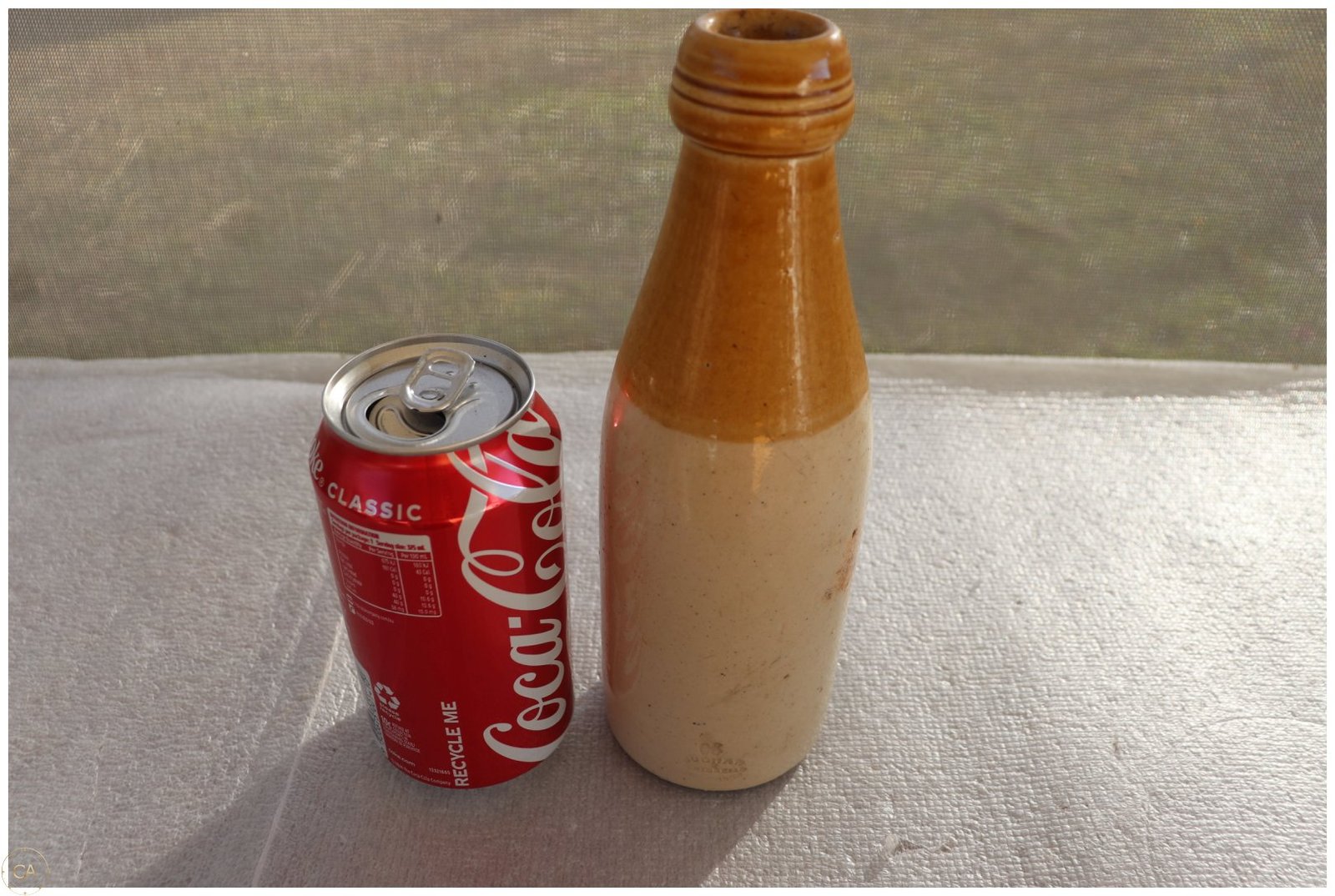 Lot 0273 - Antique Stoneware Ginger Beer Bottle - Duncan Flockhart Edinburgh (image 2)