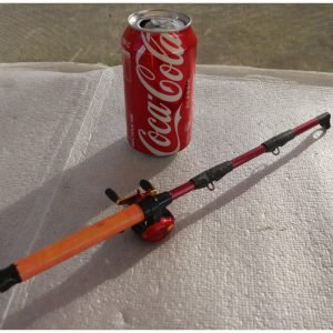 Lot 0270 - Novelty Fishing Rod Lighter with Reel (image 1)