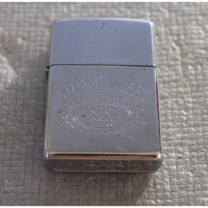 Lot 0263 - Jack Daniel's Old No.7 Chrome Zippo-Style Lighter (image 1)