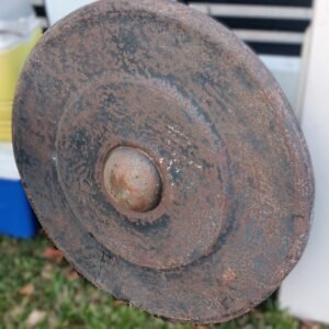 LOT 135 - Vintage Gong with Brass Centre