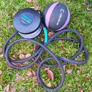 LOT 134 - Celsius Medicine Ball with Resistance Cord – Home Fitness