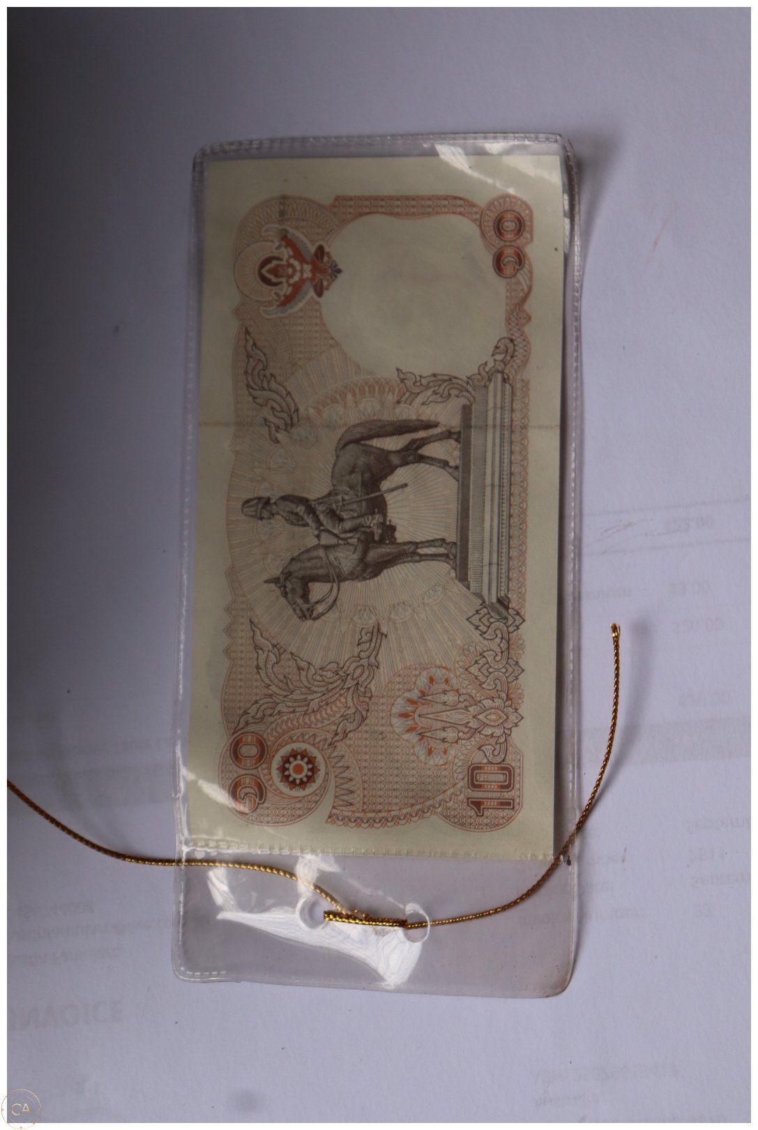 LOT 129 - Thailand 10 Baht Banknote β King Bhumibol Adulyadej (Rama IX) - Image 2