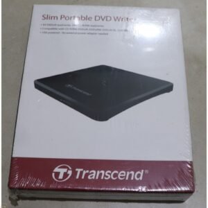 Lot 345 - Transcend Slim Portable DVD Writer (TS8XDVDS-K) — New/Sealed (image 1)