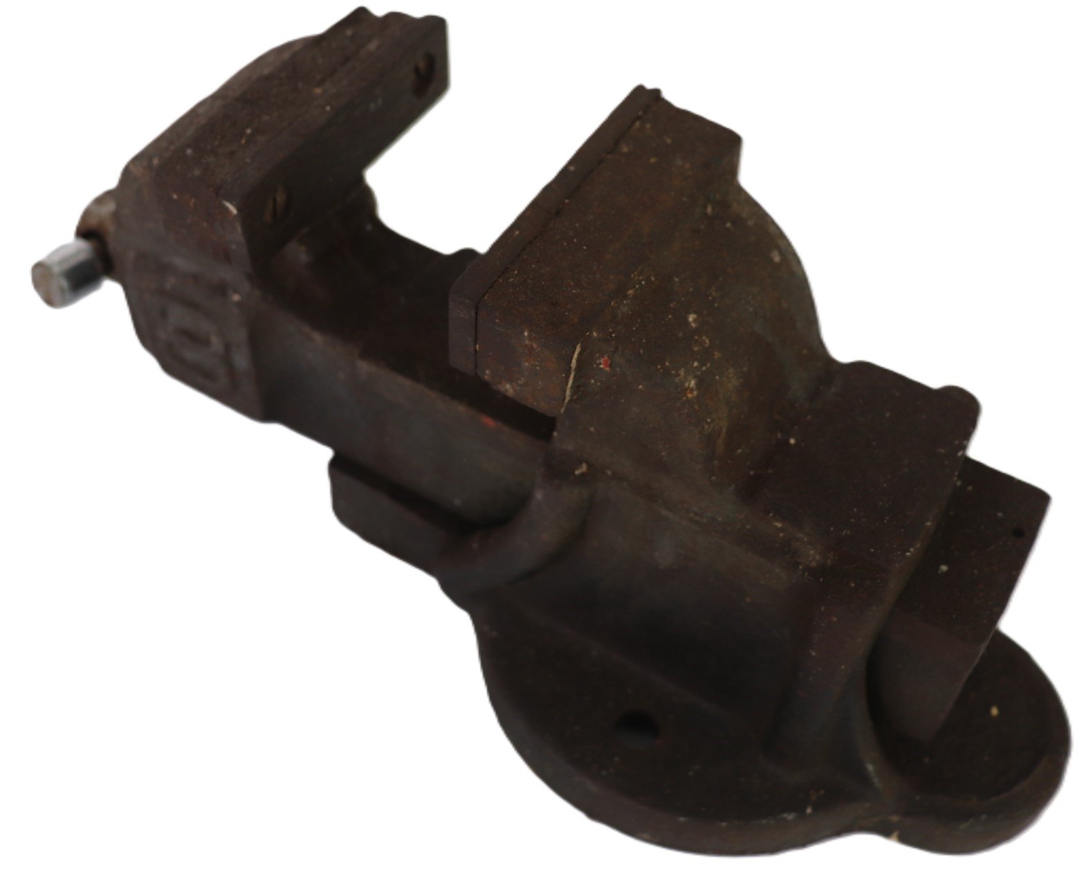 LOT 245 - Cast Iron Bench Vice # 3
