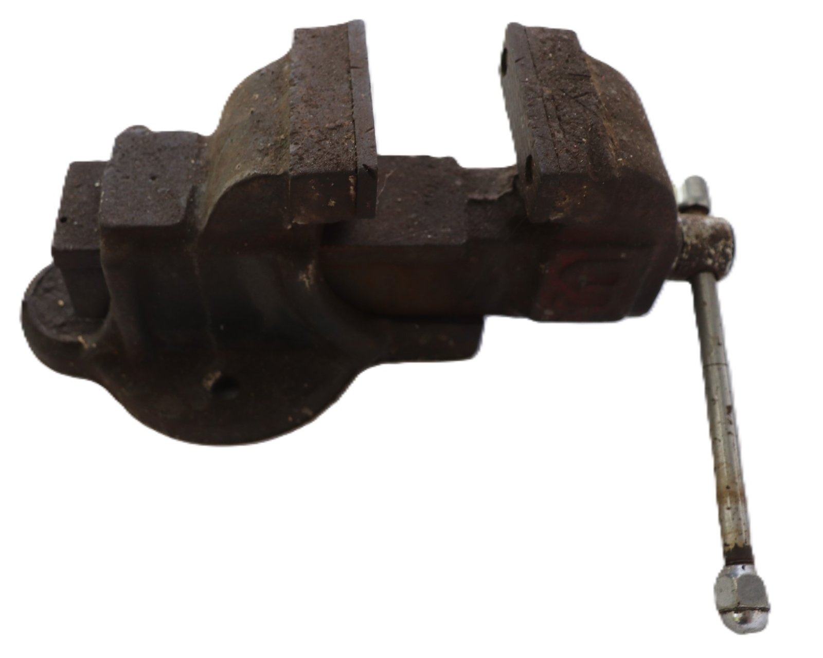 LOT 245 - Cast Iron Bench Vice # 3 - Image 2