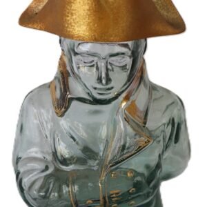 Napoleon brandy glass decanter front view