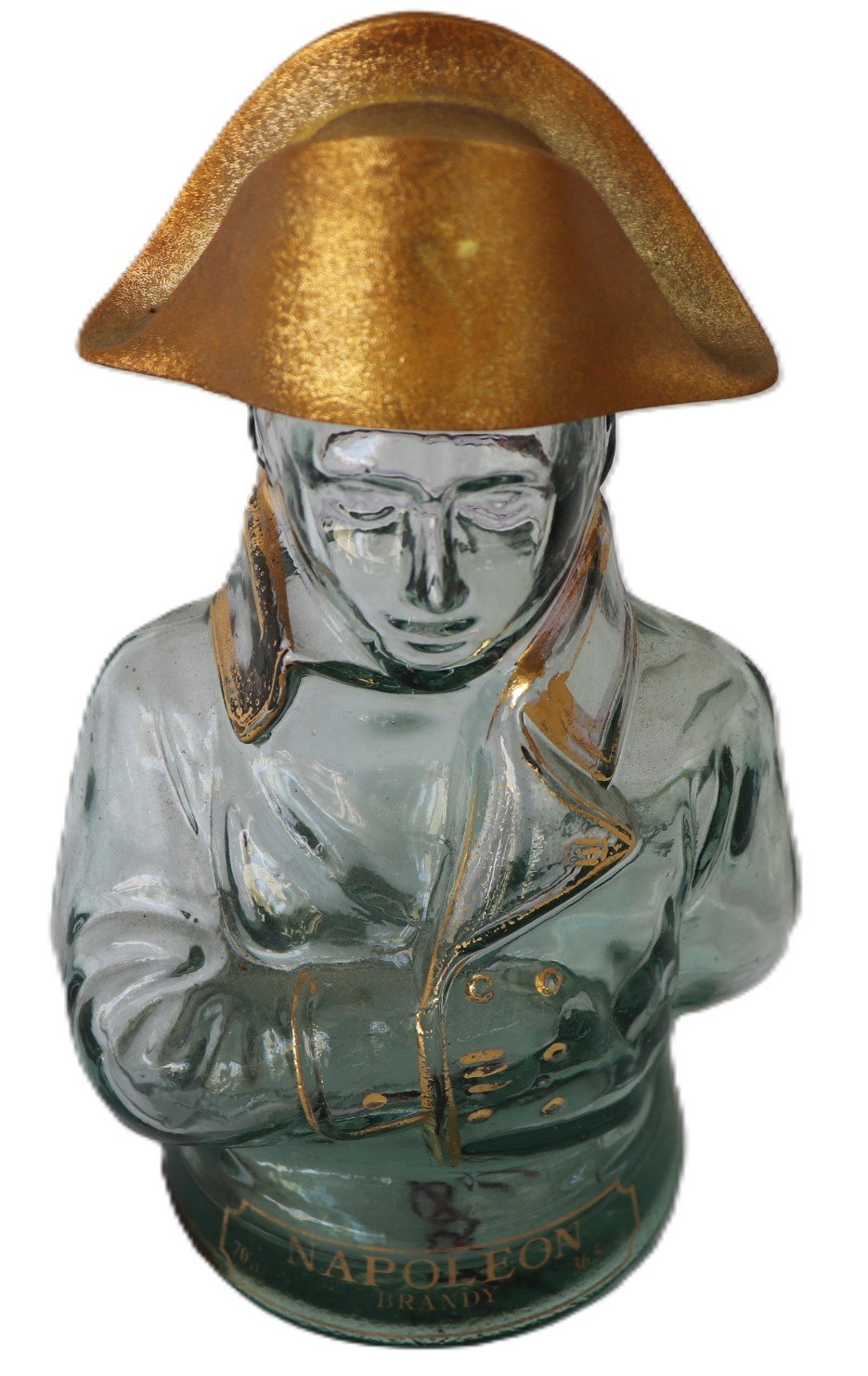 Napoleon brandy glass decanter front view