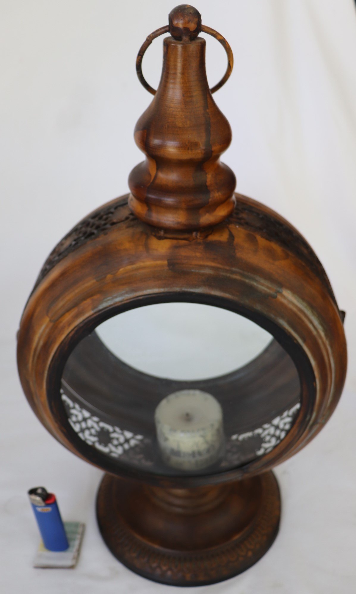 round wood lantern decorative decor