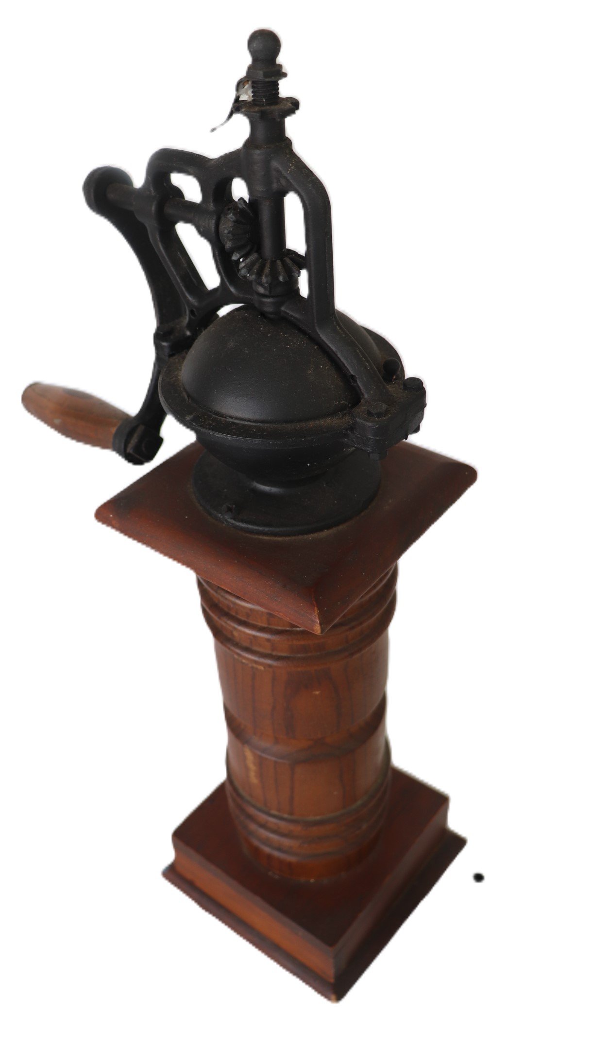 Lot FRZ-0089 - Vintage Hand-Crank Coffee Grinder (image 2)