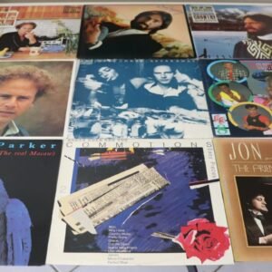 Pop and soft rock vinyl LP bundle featuring Art Garfunkel, Culture Club, and Jon and Vangelis