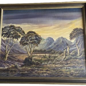 J.H. Raymond Australian landscape painting