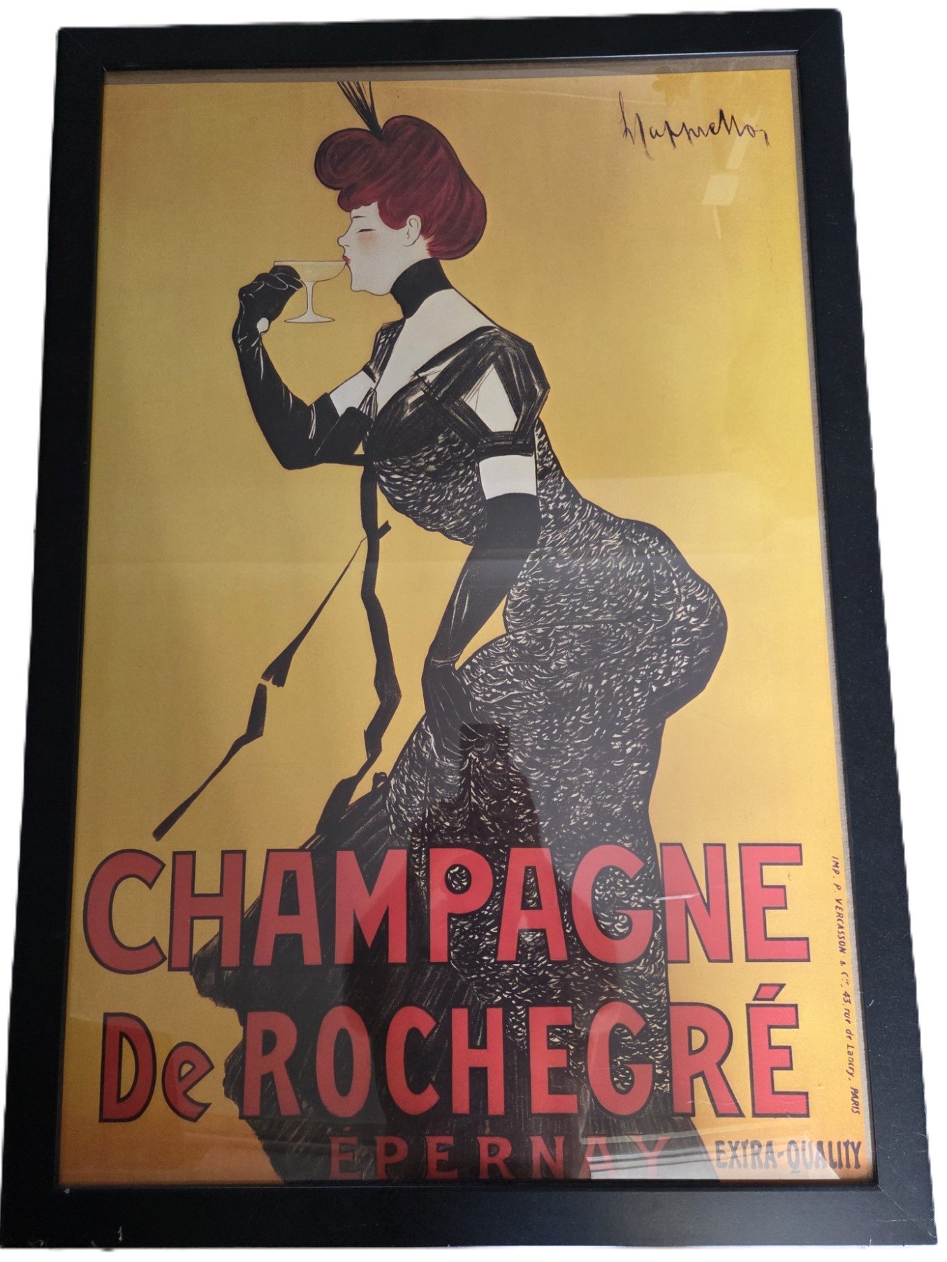 Champagne de Rochegré poster print