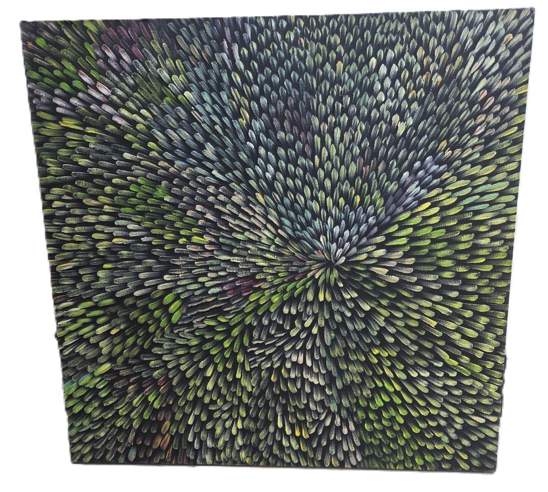 Margaret Scobie Bush Seeds Medicine Aboriginal painting