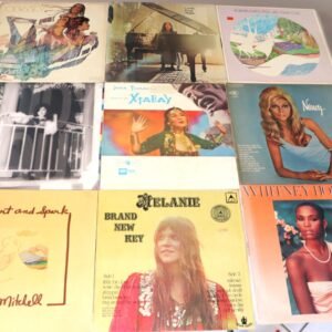 Vintage female vocalist vinyl record lot