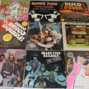 Funk and disco vinyl record collection