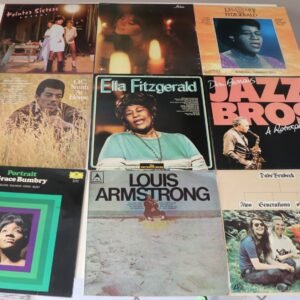 Jazz and soul vinyl record collection
