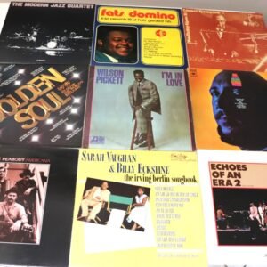 Jazz and soul vinyl record collection