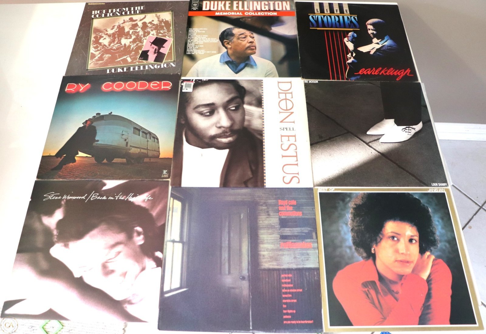 Jazz and soul vinyl record lot