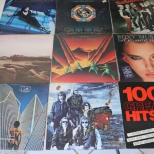 Classic rock and pop vinyl record lot