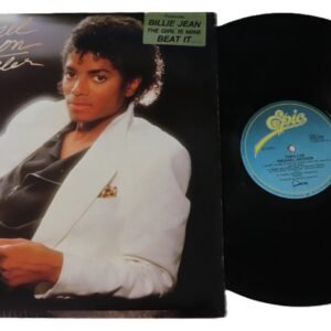 Michael Jackson Thriller front cover with vinyl