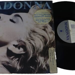Madonna True Blue front cover and vinyl