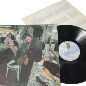 Tom Waits Small Change front cover and vinyl