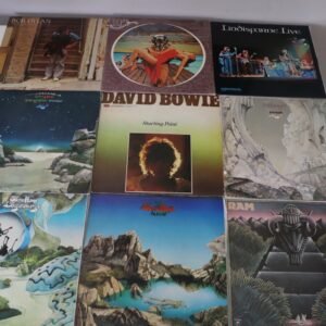 Progressive rock vinyl collection front covers