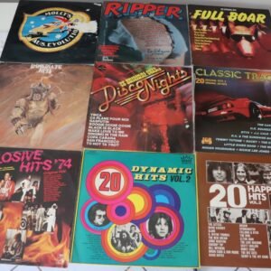 Compilation hits vinyl LPs front covers