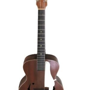 vintage Alver archtop acoustic guitar front view