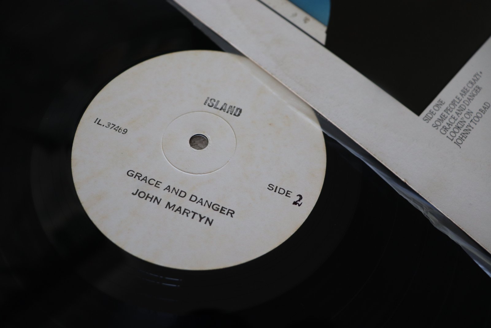 Lot MM-0076 - John Martyn – Grace and Danger (Island Test Pressing) (image 4)