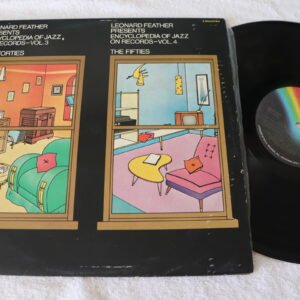 Leonard Feather Encyclopedia of Jazz Vol 3 and 4 front cover