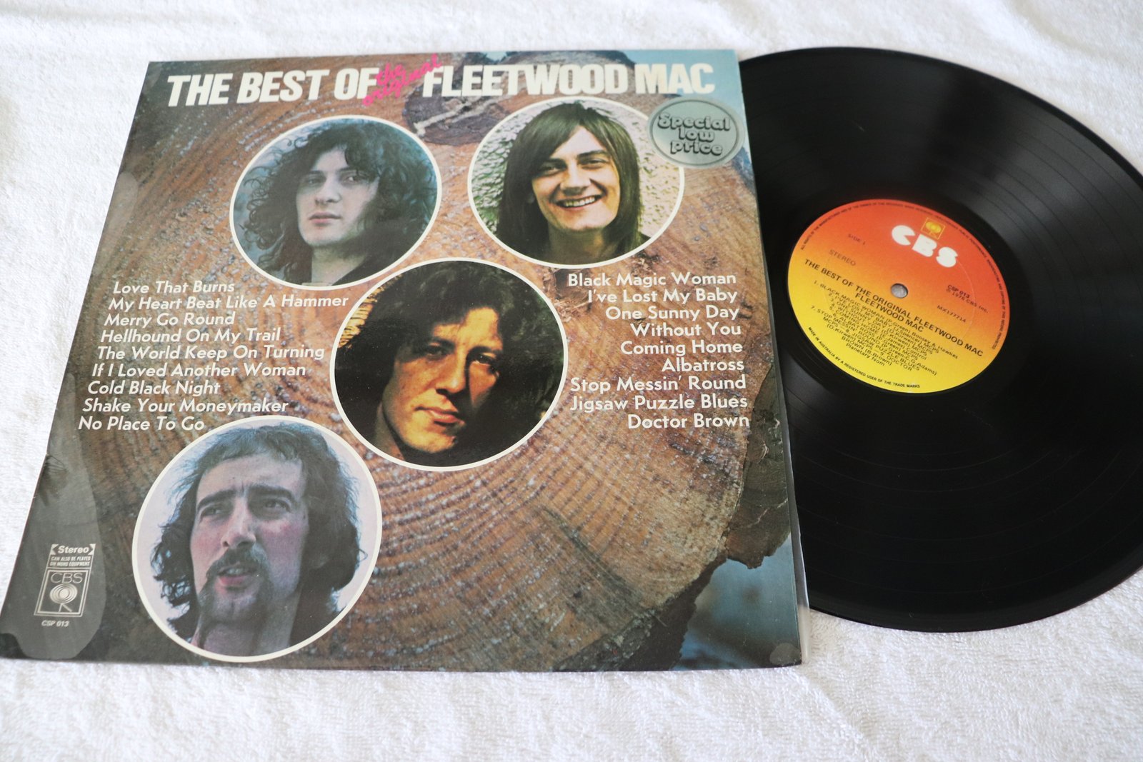 Fleetwood Mac The Best Of original CBS vinyl front cover