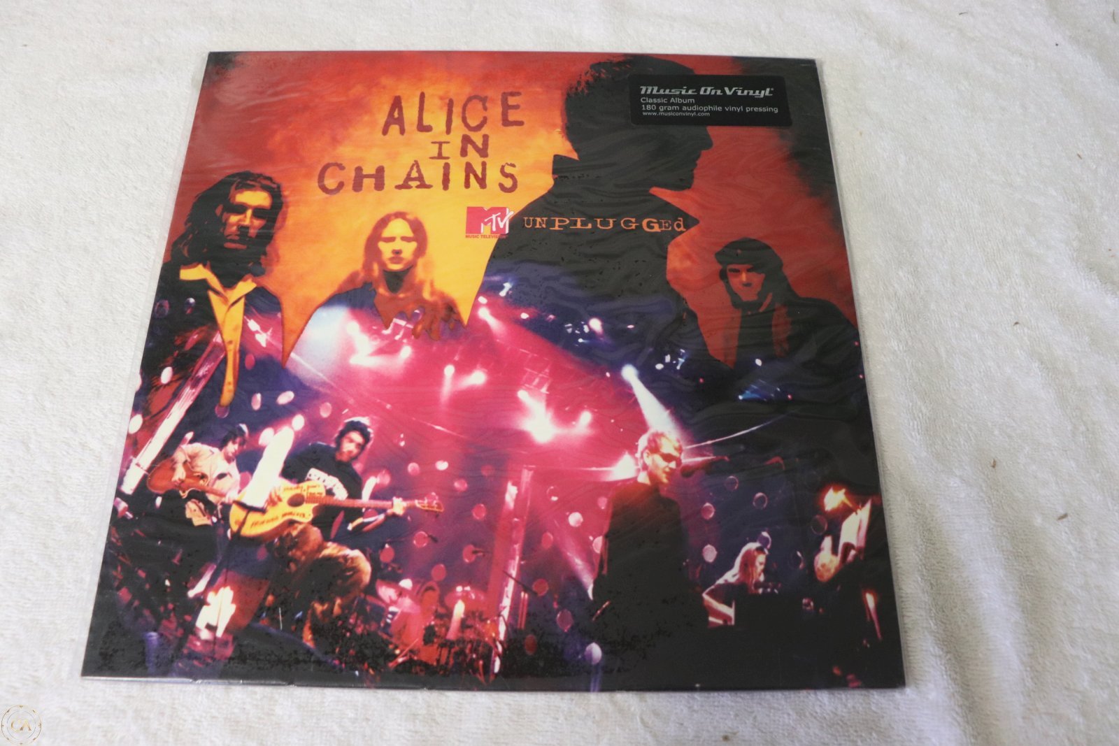 Alice In Chains MTV Unplugged Music On Vinyl front cover