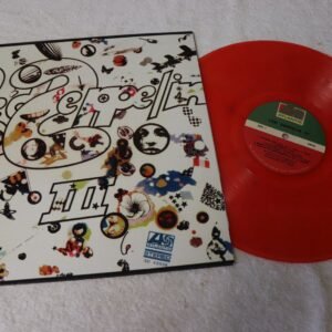 Led Zeppelin III red vinyl front cover