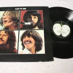 The Beatles Let It Be vinyl record cover