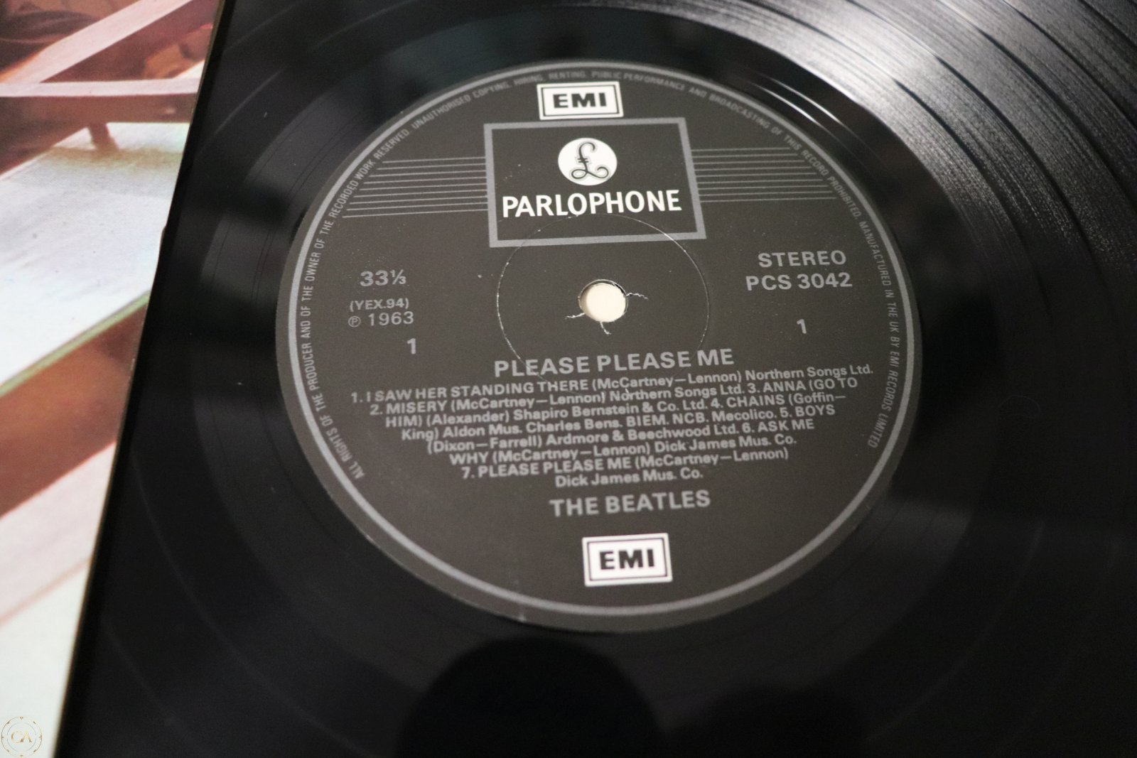 LOT 090 - The Beatles Please Please Me UK Press Stereo - Image 2
