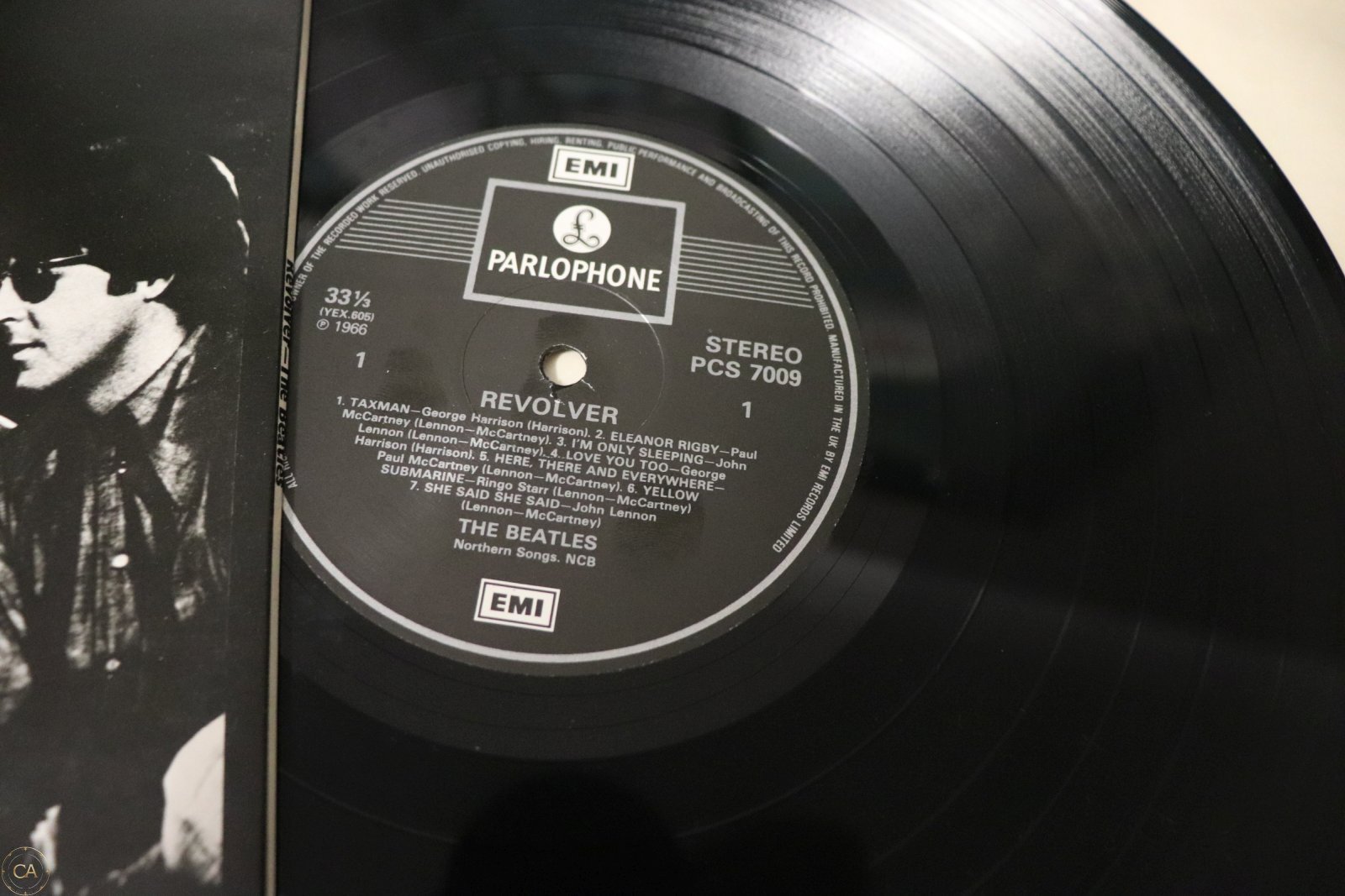 Parlophone label Side 2 Beatles For Sale