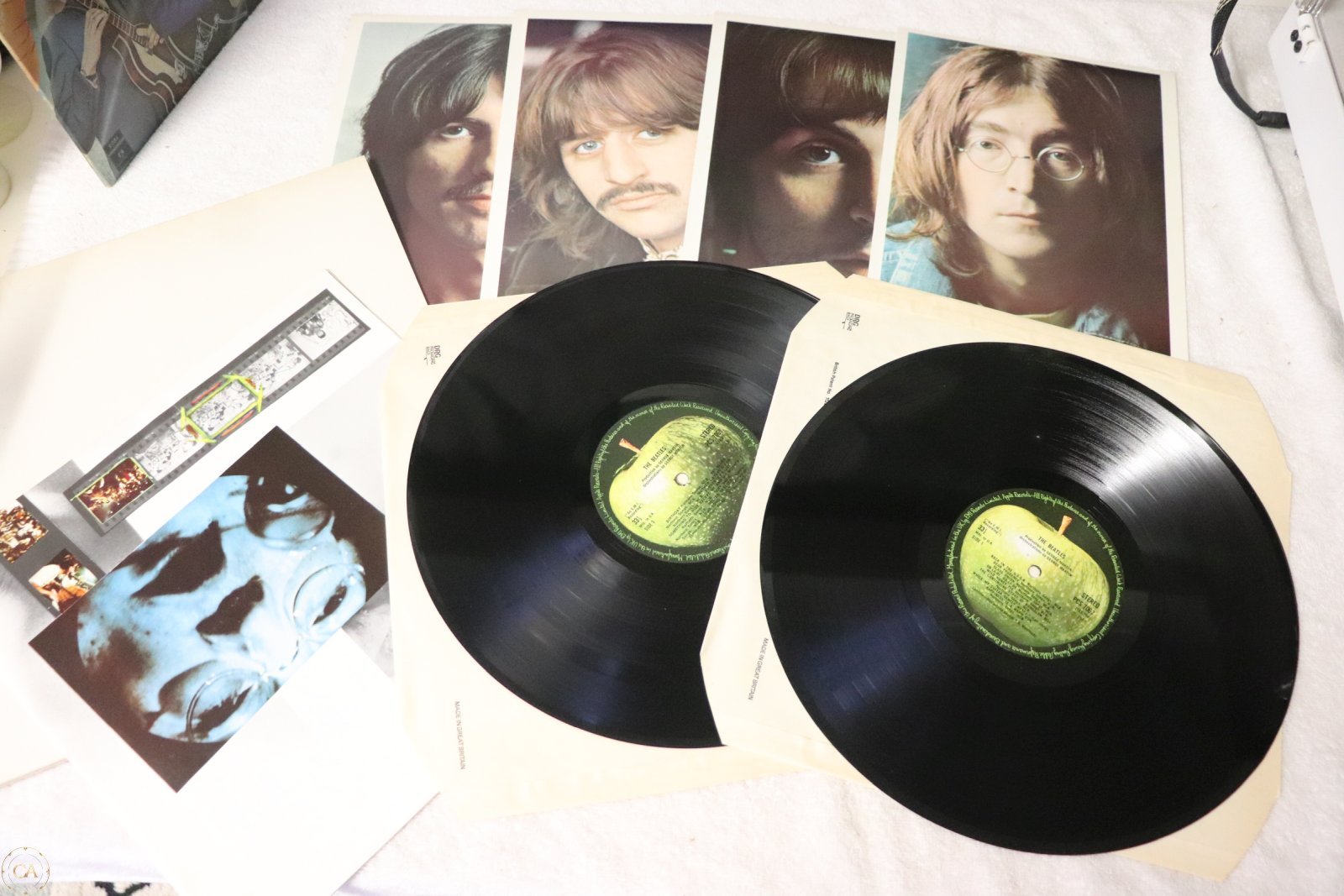 Beatles White Album inserts and vinyl