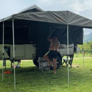 LOT 012 - Austrack Savannah Forward Folding Camper Trailer – 2019