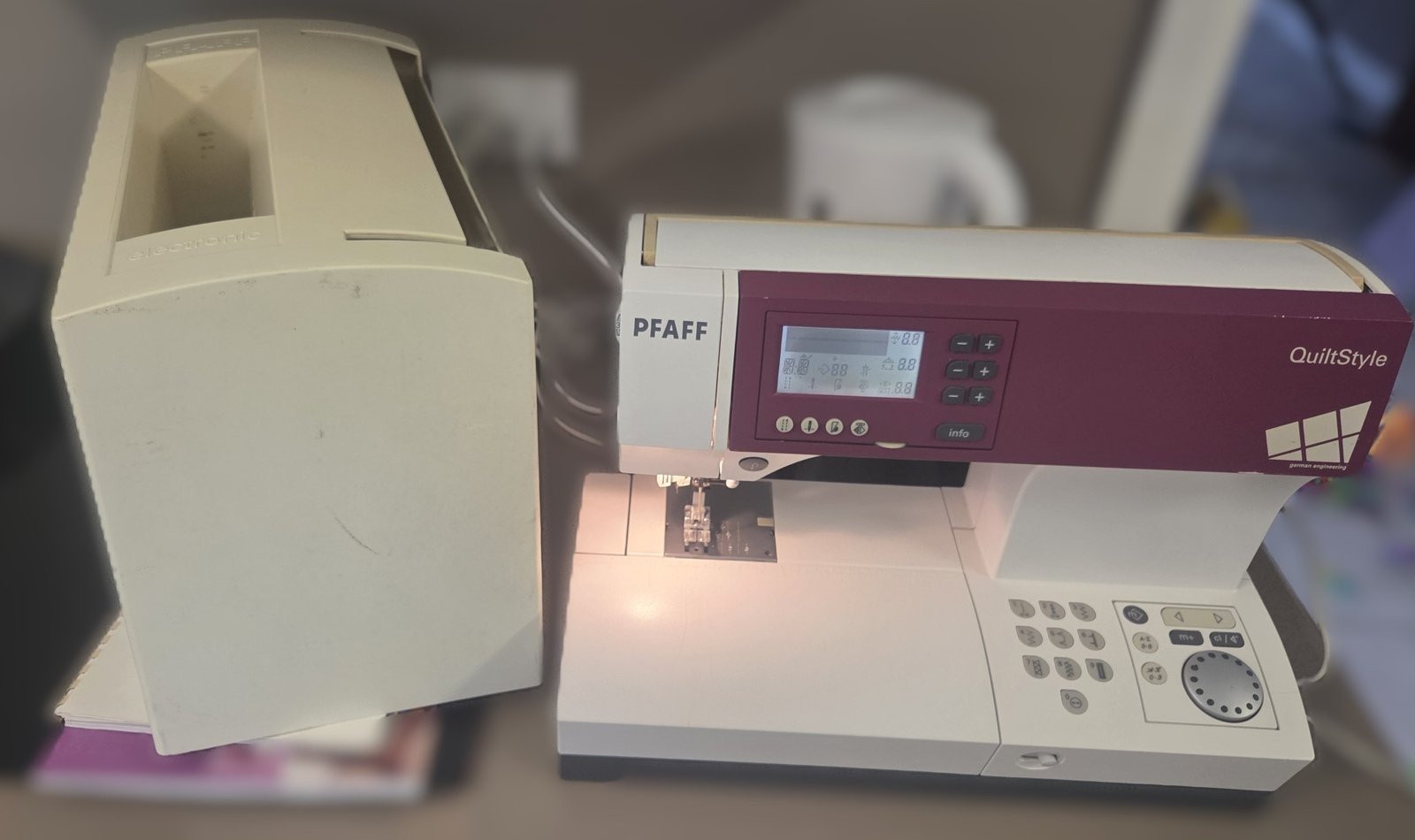 Computerised sewing machine by PFAFF